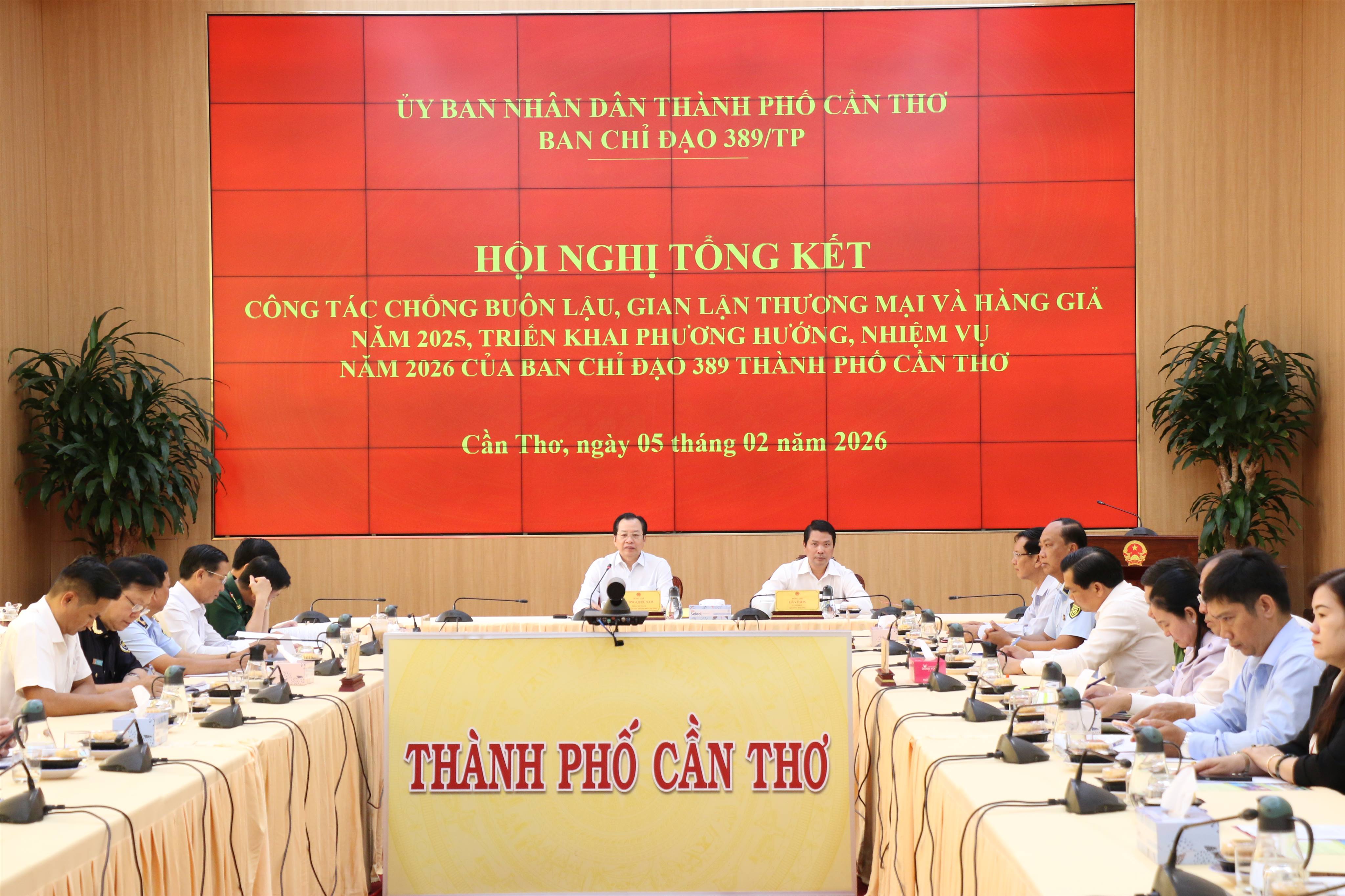 Cần Thơ quyết liệt đấu tranh chống buôn lậu, gian lận thương mại và hàng giả